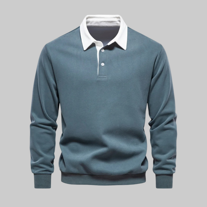 Lawrence | Contrast Collar Polo