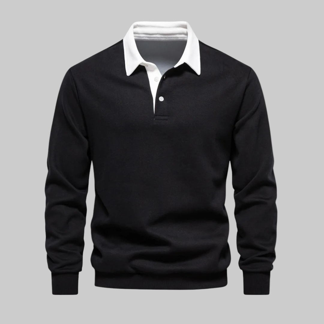 Lawrence | Contrast Collar Polo