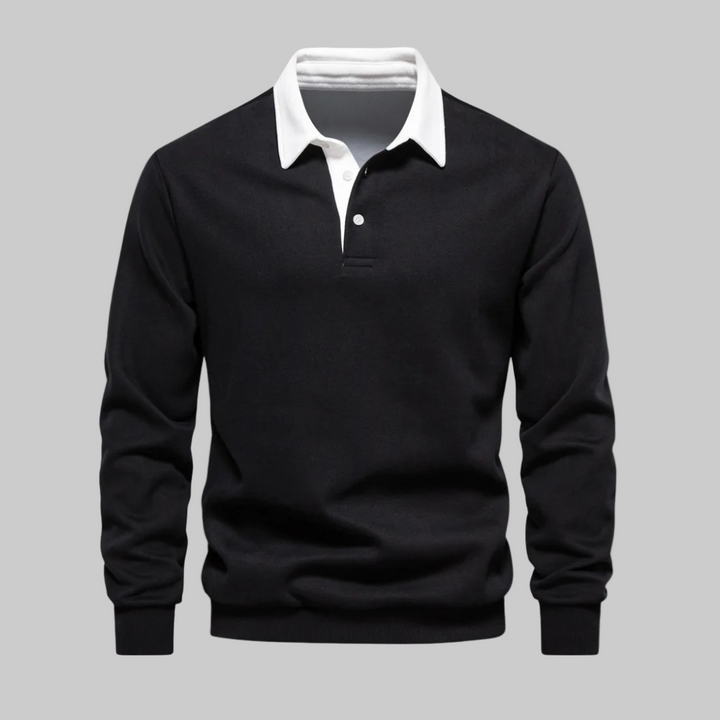 Lawrence | Contrast Collar Polo