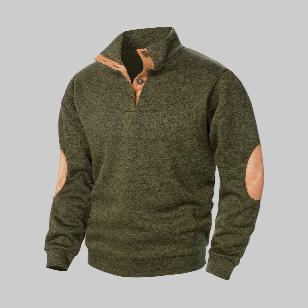 Bennett | Refined Patch Sweater