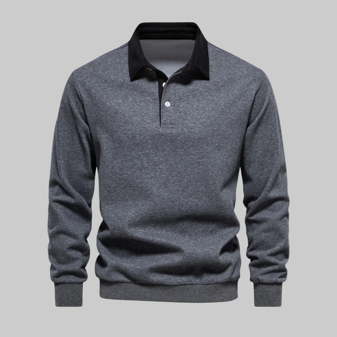Lawrence | Contrast Collar Polo