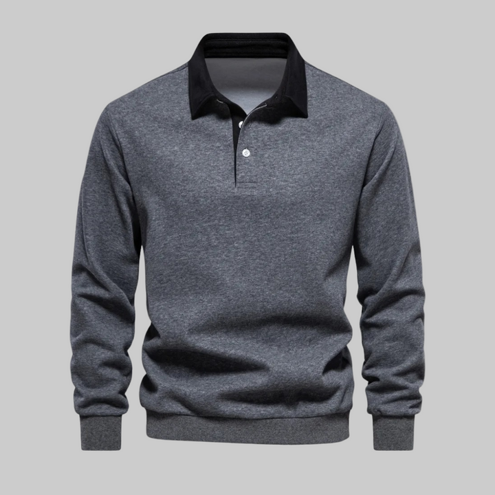 Lawrence | Contrast Collar Polo