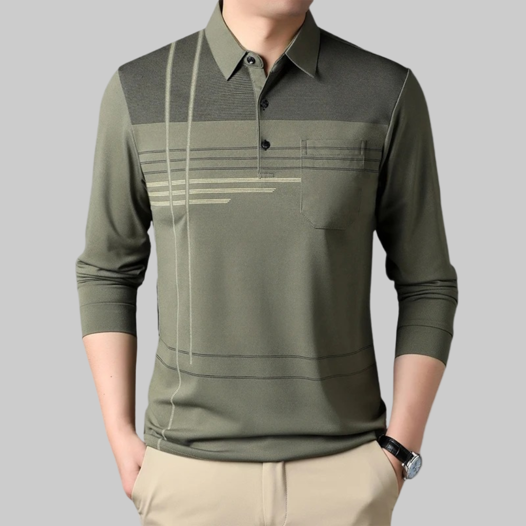 Grant | Refined Pattern Polo