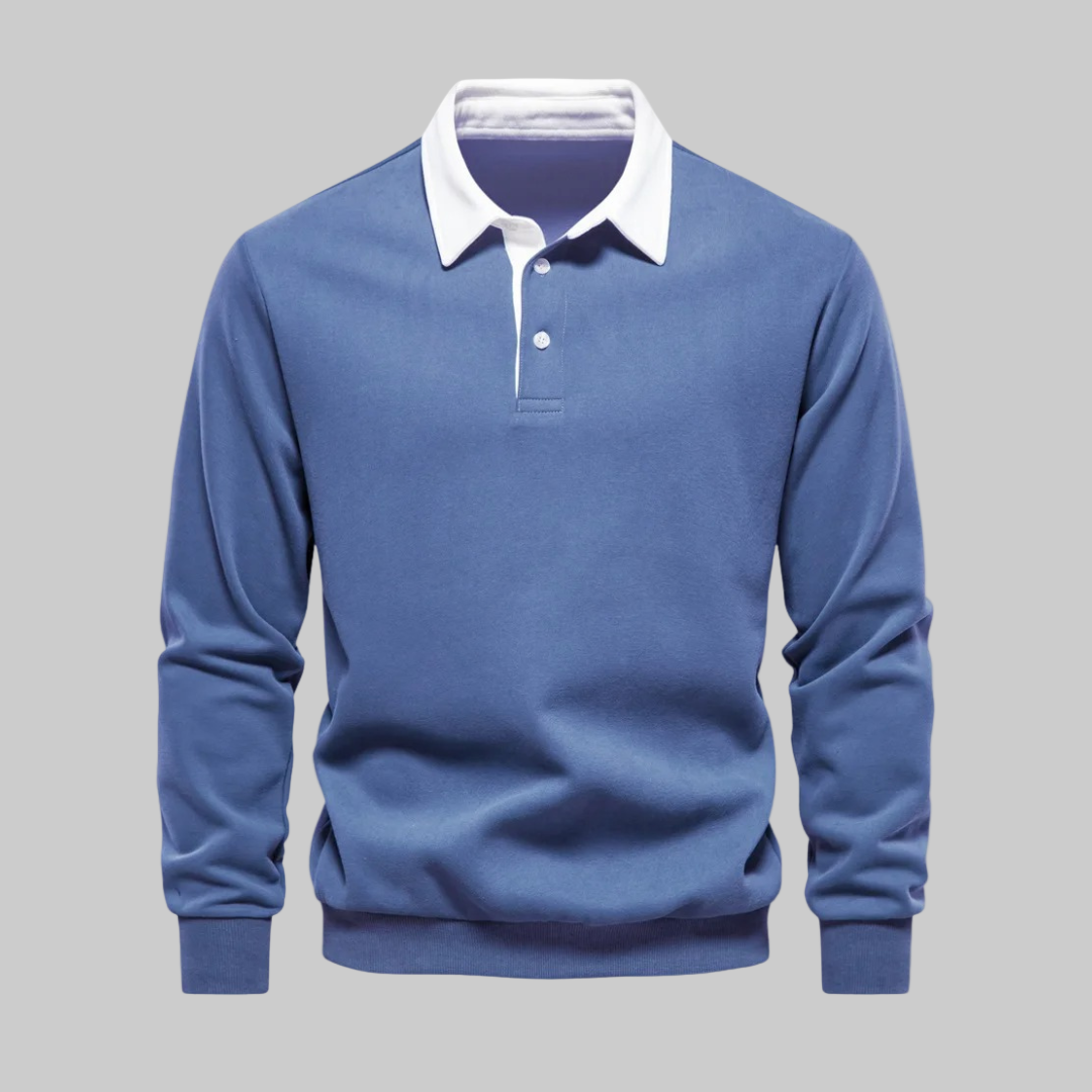 Lawrence | Contrast Collar Polo
