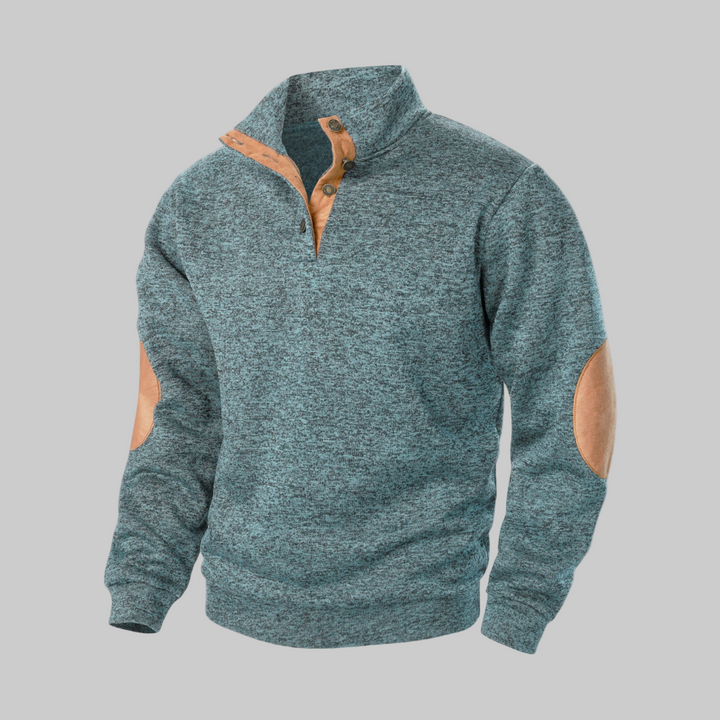 Bennett | Refined Patch Sweater