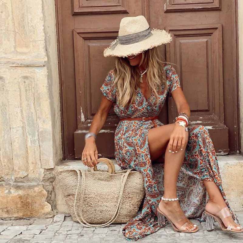 The Chiara Hippie Maxi Dress