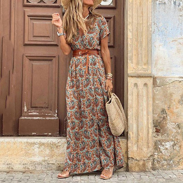 The Chiara Hippie Maxi Dress