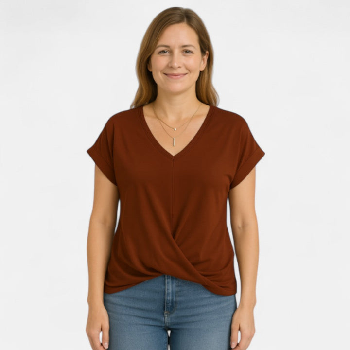 The Lila | Casual Twist Top