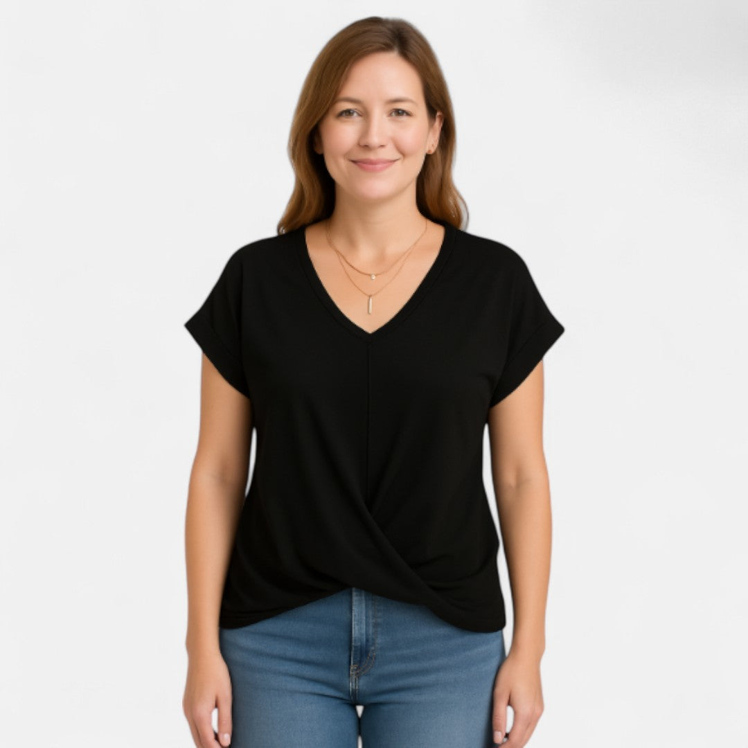 The Lila | Casual Twist Top