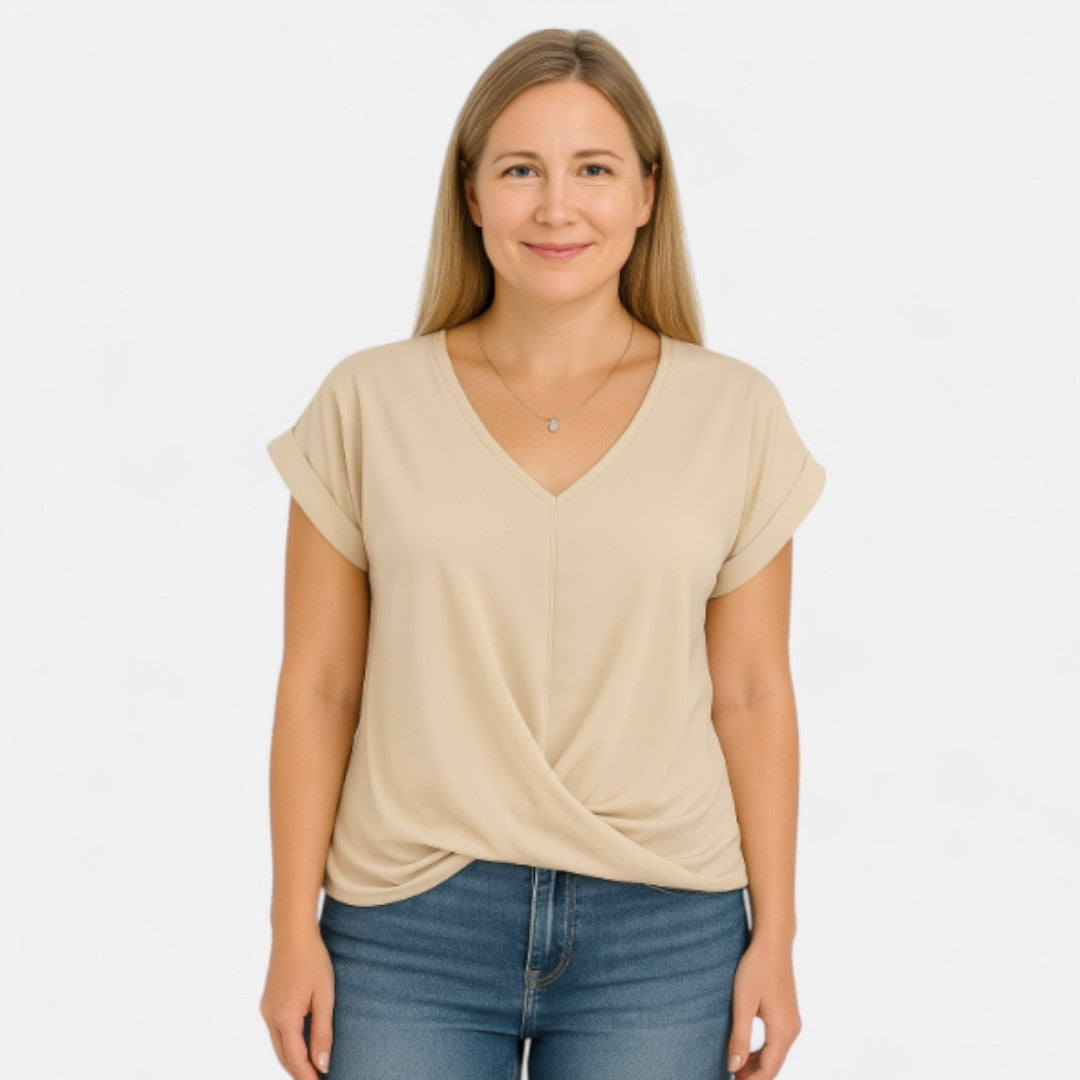 The Lila | Casual Twist Top