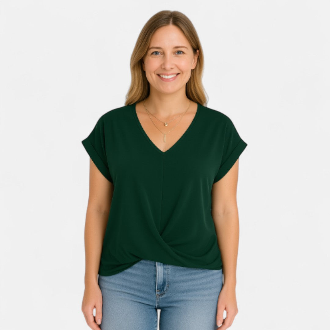 The Lila | Casual Twist Top