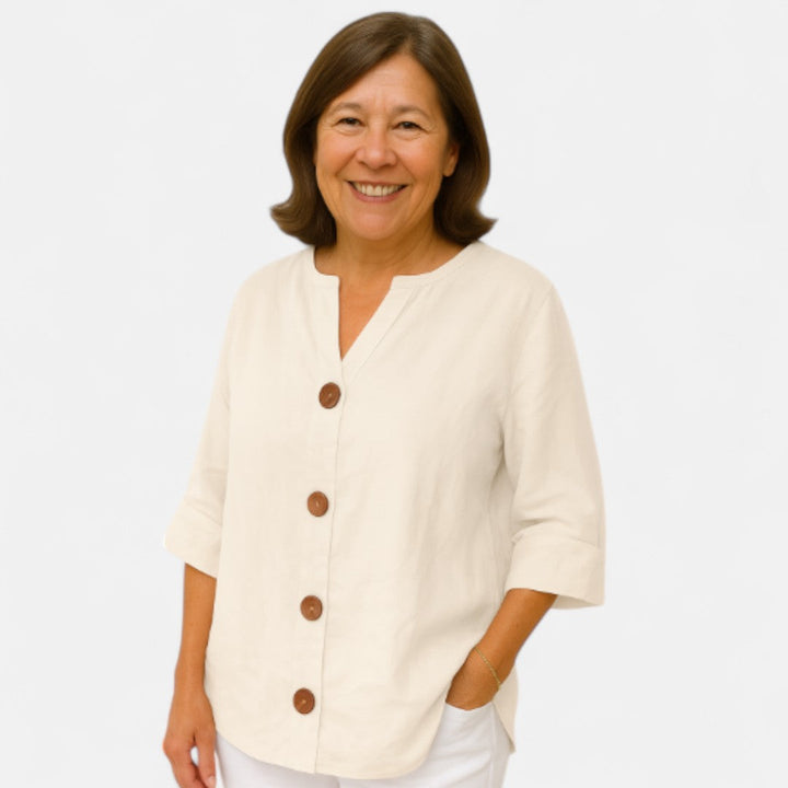 The Vivienne | Comfortable Loose-Fit Blouse
