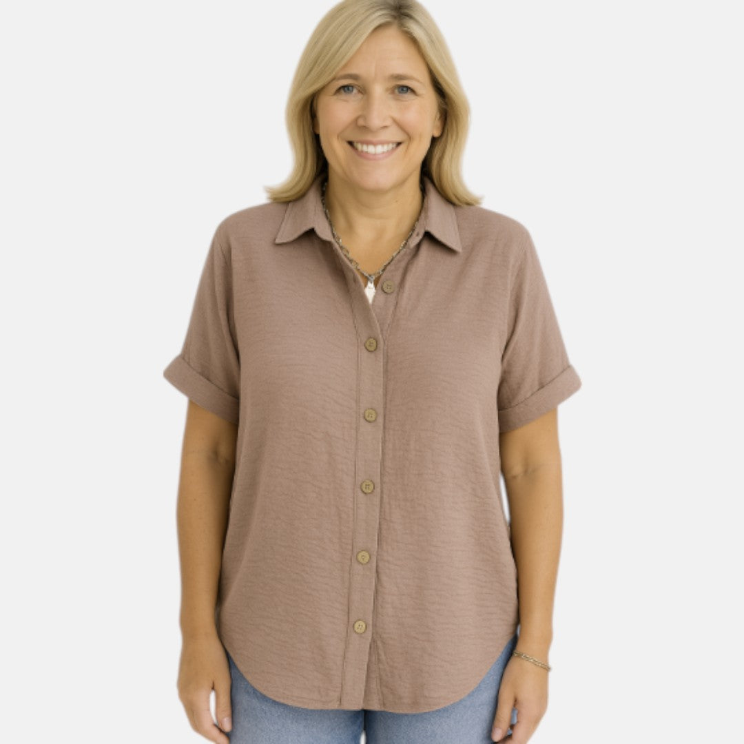 The Marlowe | Oversized Button-Up Shirt