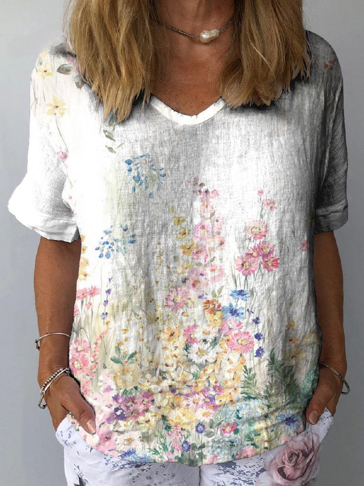 Ava | Retro Whisper Blouse