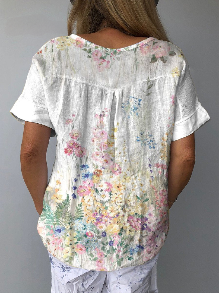 Ava | Retro Whisper Blouse