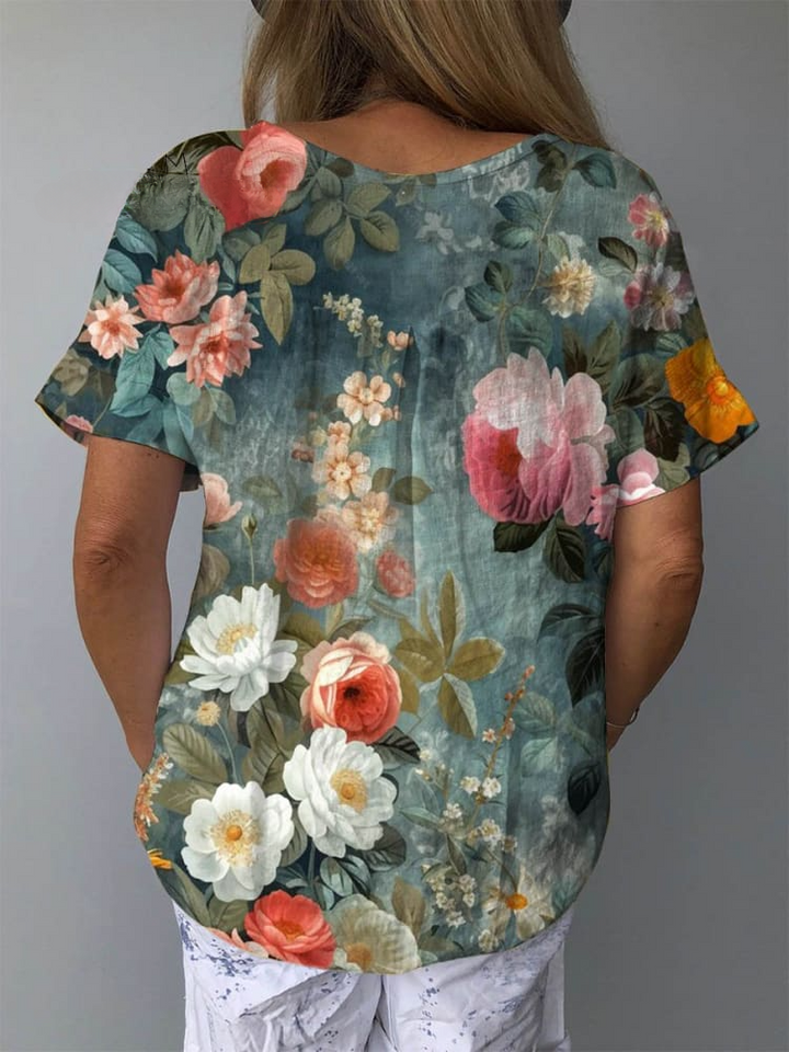 Isla | Retro Whisper Blouse