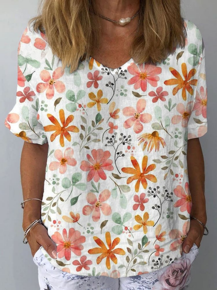 Georgia | Retro Whisper Blouse