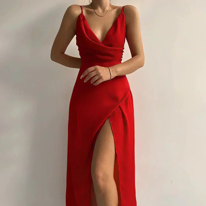 The Daisy Satin Dress