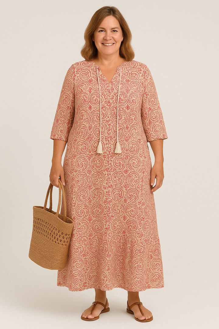 The Maia | Boho Tummy Coverage Dress