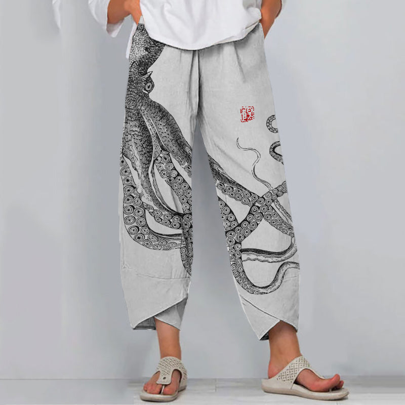 Olivia | Inkwave Tentacles Pants