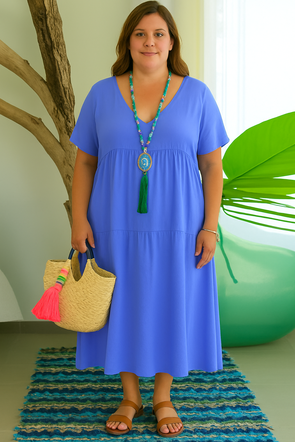 The Mila Tummy Covering Dress