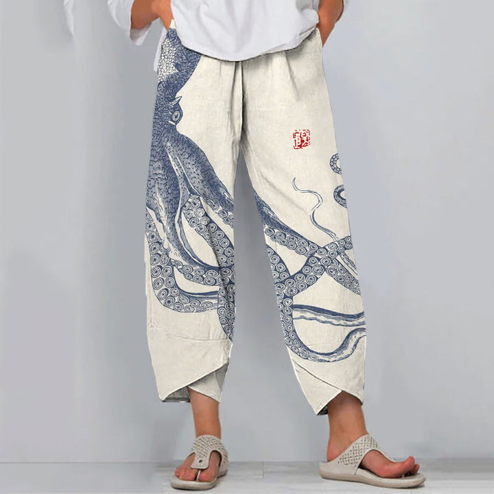 Olivia | Inkwave Tentacles Pants