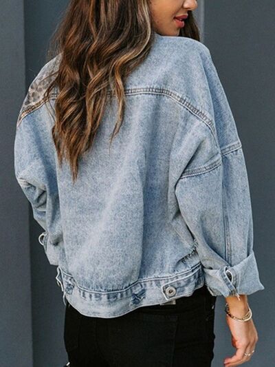 Bella | Leopard Denim Jacket
