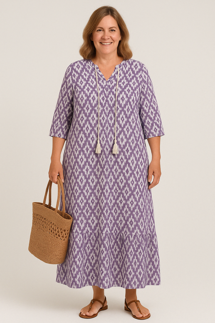 The Maia | Boho Tummy Coverage Dress
