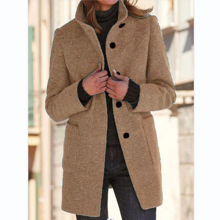 Amelia | Classic Button Coat