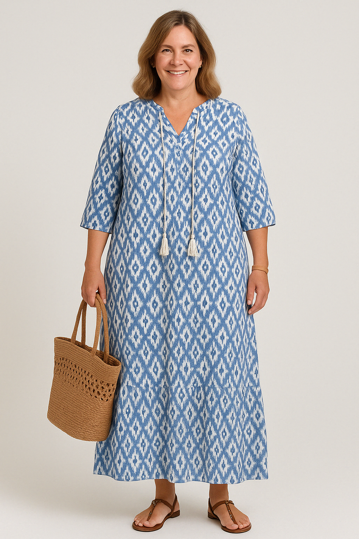 The Maia | Boho Tummy Coverage Dress